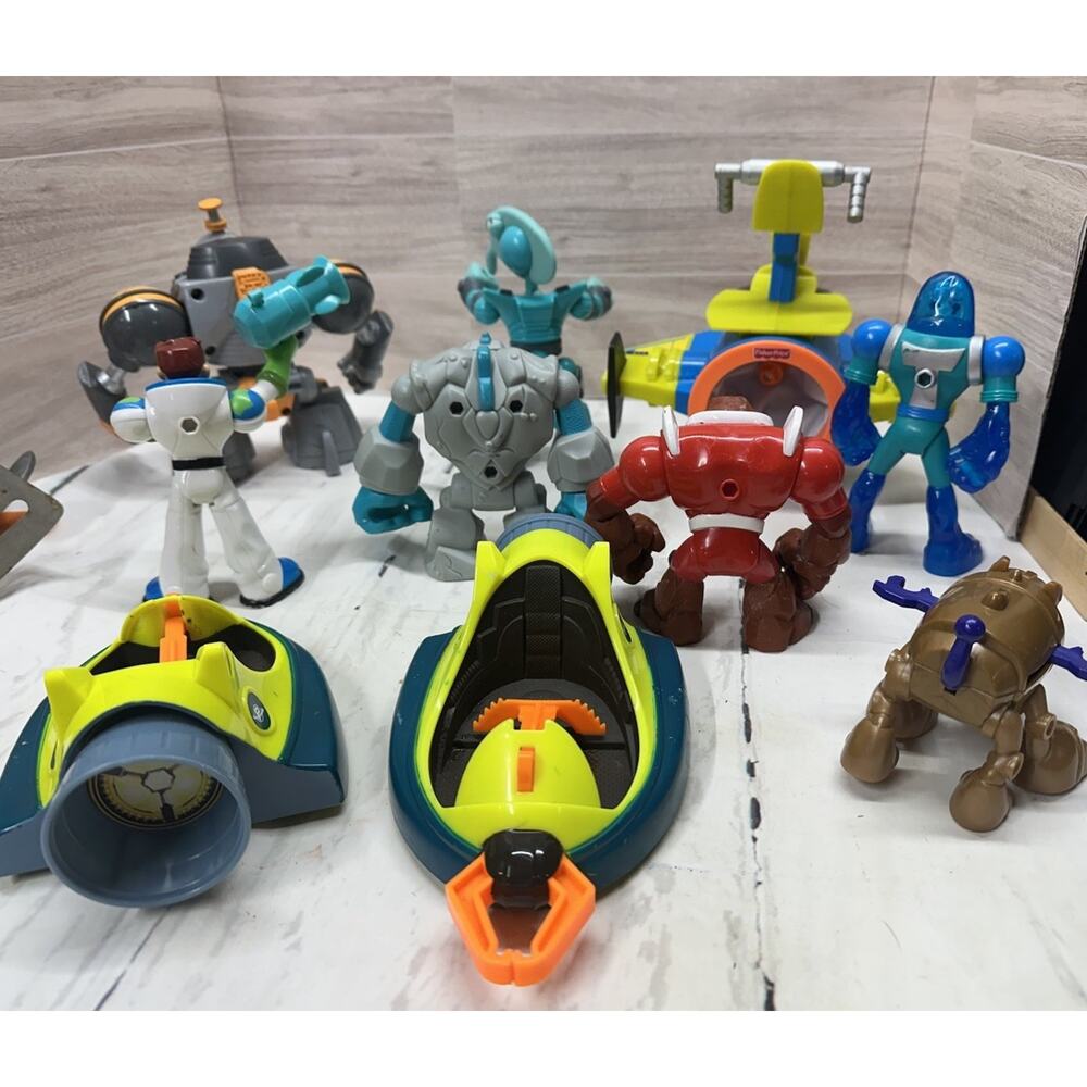 Fisher Price Planet Heroes Assorted Lot Of 10 Action Figures - Picture 6 of 11